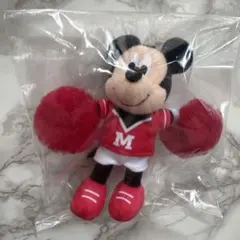 ディズニー チア Cheer Together ぬいぐるみチャーム ミッキー 赤