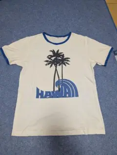リンガーTシャツ ハワイアンデザイン