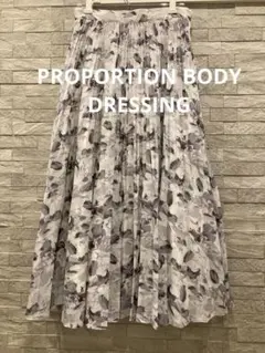 PROPORTION BODY DRESSING フレアスカート　プリーツ