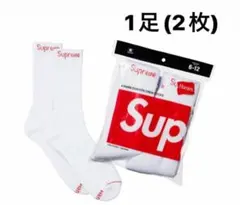 Supreme Hanes ソックス　 1足分　 シュプリーム　靴下