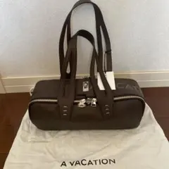 A VACATION ハッピーキー ミニレザーボストンバッグ