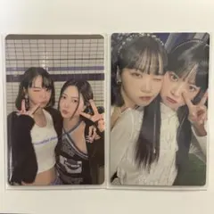 LE SSERAFIM チェウォン ウンチェ ユニットトレカ