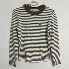 TINA:JOJUN ボーダー長袖ニット