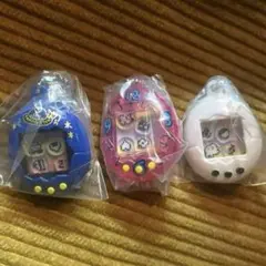 【3個セット】たまごっち シャカシャカチャームコレクション まめっち みみっち