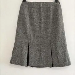 グレー ツイード風 フレアスカート　フォーマルスーツ入学式　卒業式　結婚式七五三