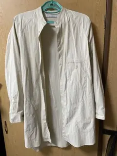 AXESQUIN ELEMENTS ソフトシェルのバンドカラーシャツ サイズ四
