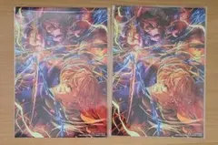 鬼滅の刃 無限城編 入場者特典 第五弾イラストボード 善逸 獪岳 2枚セット