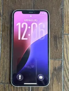 iPhone12 ホワイト128GB SIMフリー 85% 利用制限〇