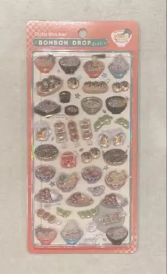 正規品　ボンボンドロップシール　和柄　日本食