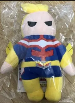 ヒロアカ一番くじ　オールマイトぬいぐるみ、SOFVICちゅ3体セット