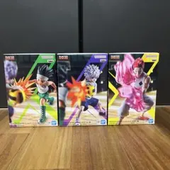 HUNTER×HUNTERフィギュアG.I.編ゴン　キルア　ヒソカ３点まとめ売り