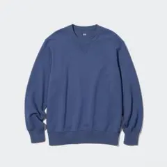 UNIQLO￤スウェットシャツ BLUE S