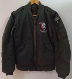 フェローズ フライトジャケットPherrow's MA1ワッペン バックプリント