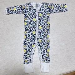 petit bateauレオパード柄ロンパース 6m/67cm