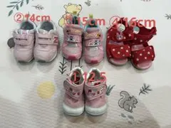 ミキハウス/HB NB アンパンマン 子ども靴4足セット 12.5〜16cm