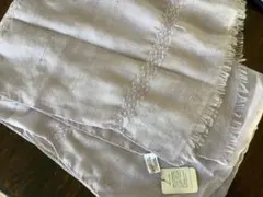 未使用　上品スパンコール淡い薄紫のストール