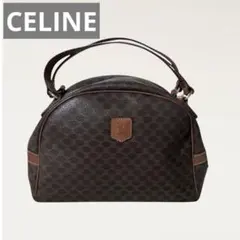 セリーヌ CELINE マカダム柄 ハンドバッグ ミニトートバッグ ドーム型