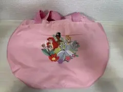 ディズニープリンセス ピンクスポーツバッグ