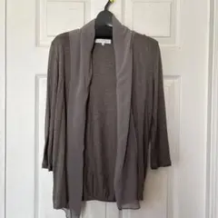 KUMIKYOKU カットソー　 カーディガン