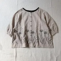 pallas palace ボタニカル クルーネック ブラウス パラスパレス - メルカリ