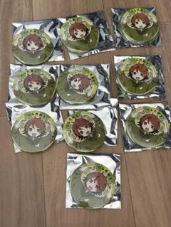 うらたぬき BLACK ROSE 缶バッジ たぬきのぽんぽこ祭り3 - メルカリ