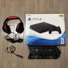 SONY PS4 本体 コントローラー ヘッドセット 冷却スタンド CSM