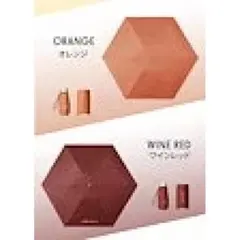 新品ミニ折り畳み傘　日傘　uvカット　コンパクト　晴雨兼用　レディース　赤280