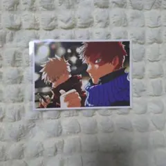 僕のヒーローアカデミア原画展　ブロマイド【Snapshot】　爆豪勝己　轟焦凍