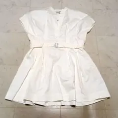 未使用タグ付き ZARA フレンチスリーブ ミニワンピース XLのサムネイル