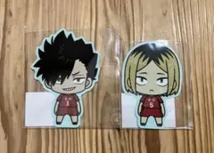 ハイキュー!! ちょこんと! ダイカットステッカー　黒尾鉄朗　孤爪研磨