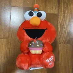 セサミストリート バースデーエルモBIGぬいぐるみ