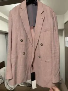 Giorgio Armani ピンク ダブルブレストジャケットのサムネイル