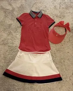 新品 VIVA HEART S シャツ スカートセット 白赤 - メルカリ