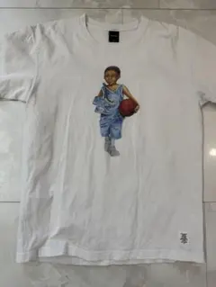 APPLEBUM アップルバム Tシャツ ノースカロライナ バスケ 少年 白XL