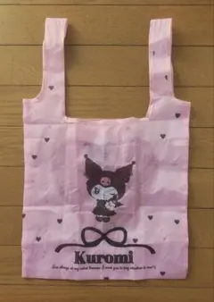 美品 サンリオ クロミ エコバッグ ピンク クロミちゃん 軽量コンパクト