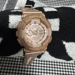 Baby-G デジタル腕時計　コーラルピンク