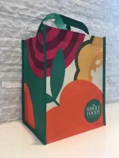 ★美品★USAエコ・バッグ【WHOLE FOODS MARKET】新品・未使用品