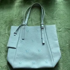 最終値下げ【美品】ヌール ドナテラルッキ NUR バッグ　ミントのサムネイル