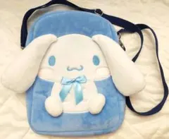 シナモロール　推し活バッグ　痛バ　ショルダーバッグ　ポシェット　ぬいぐるみ