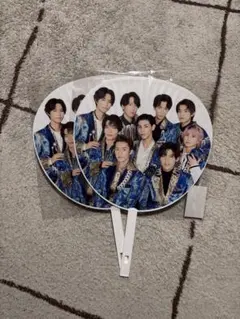 Snow Man うちわ 2枚セット Johnny's Countdown