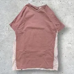 極美品　プティマイン　前後切替しワンピース　チュニック　キッズ　120サイズ