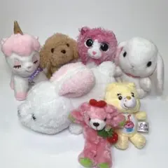 2778【7点セット】 ぬいぐるみ まとめ売　女の子向け　セット