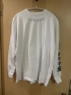 CRONOS ⭐︎人気モデル⭐︎長袖カットソー ホワイト (送料無料) - メルカリ