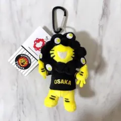 阪神タイガース ミャクミャクぬいぐるみカラビナ付 OSAKA - メルカリ