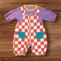 babydoll ロンパース チェック柄のサムネイル