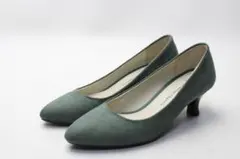 52■オリエンタルトラフィック 豚革ミドルヒールパンプス(34)超美品