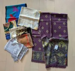 ETRO ペイズリー柄ストール 他