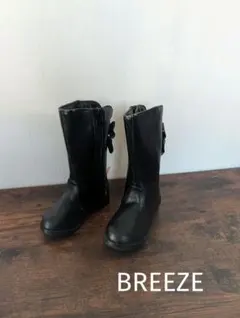 【当日発送】美品 キッズ ブーツ ブラック13cm BREEZE