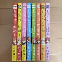 【最終値下げ】五等分の花嫁 1-8巻セット