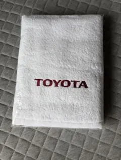 非売品　TOYOTA バスタオル 綿100%のサムネイル